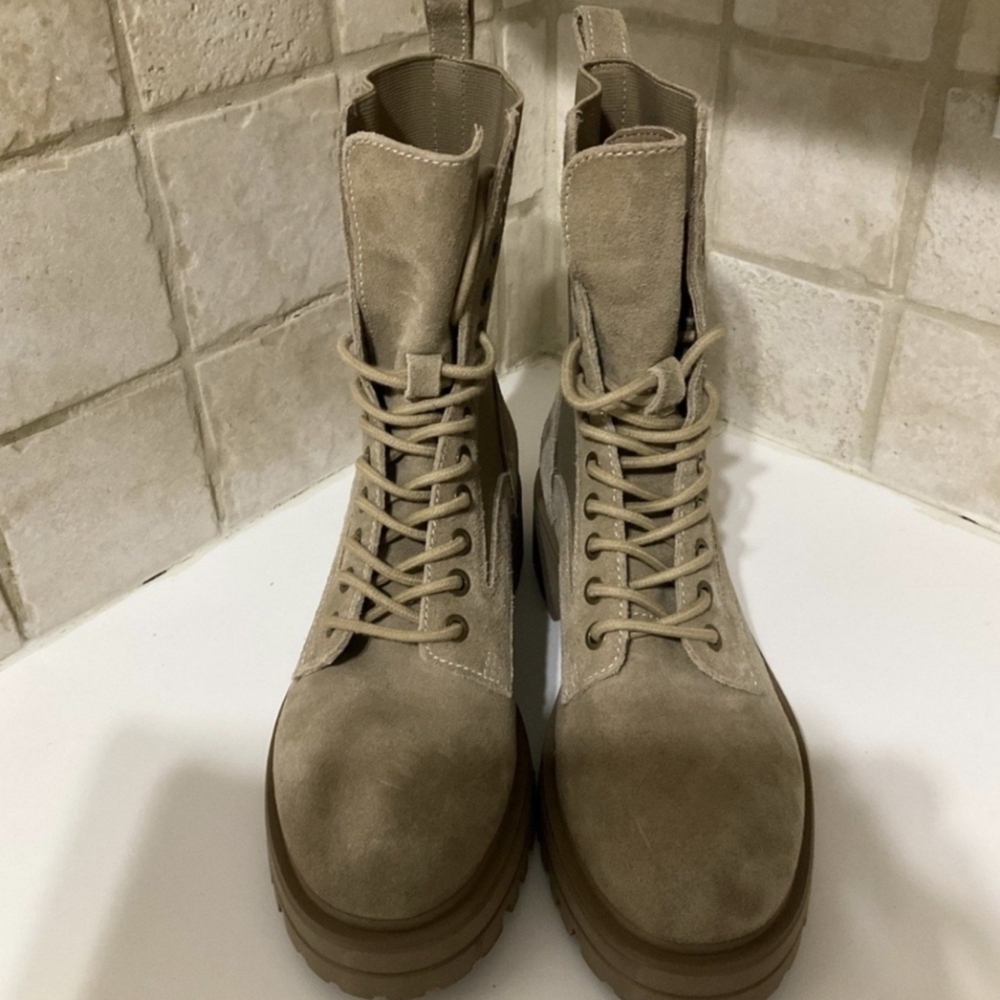 Steve Madden Combat Boots Size 8